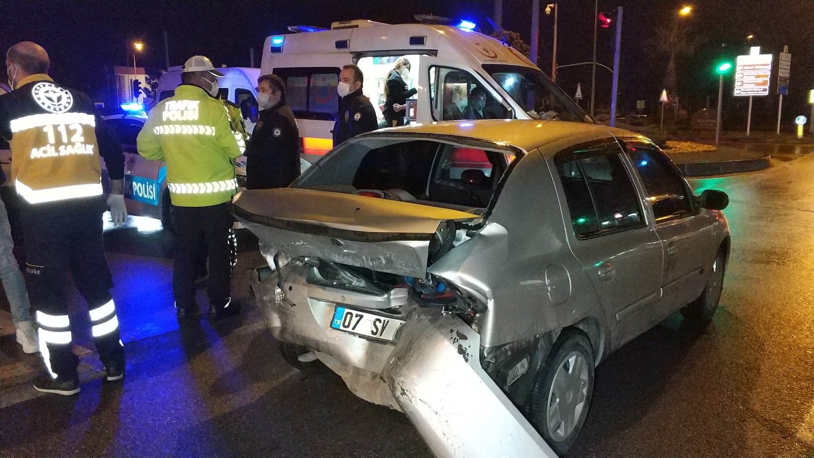 Samsun'da trafik kazası: 4 yaralı
