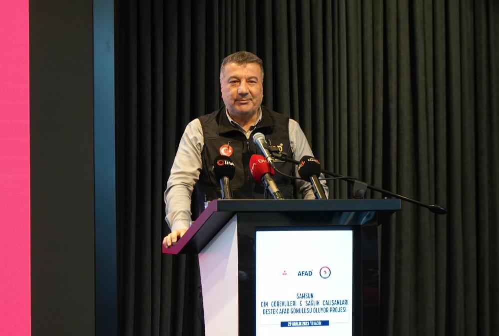 Samsun'da 375 kişi destek AFAD gönüllüsü oldu