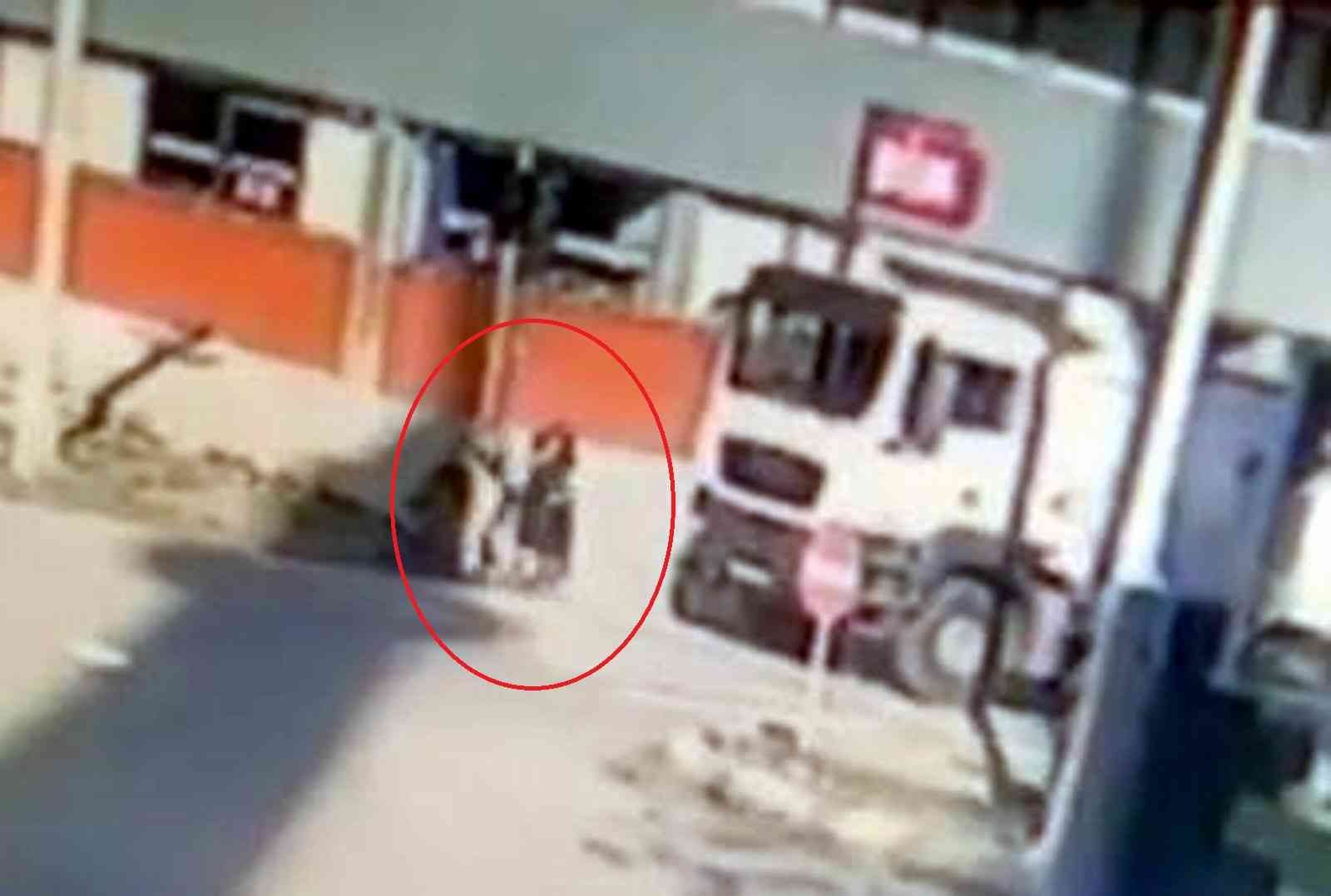 Samsun'da kamyonun karıştığı ölümlü kaza güvenlik kamerasında
