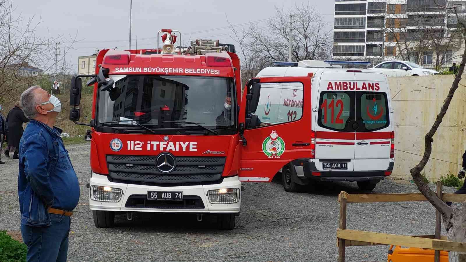 Samsun'da 11. katta can pazarı
