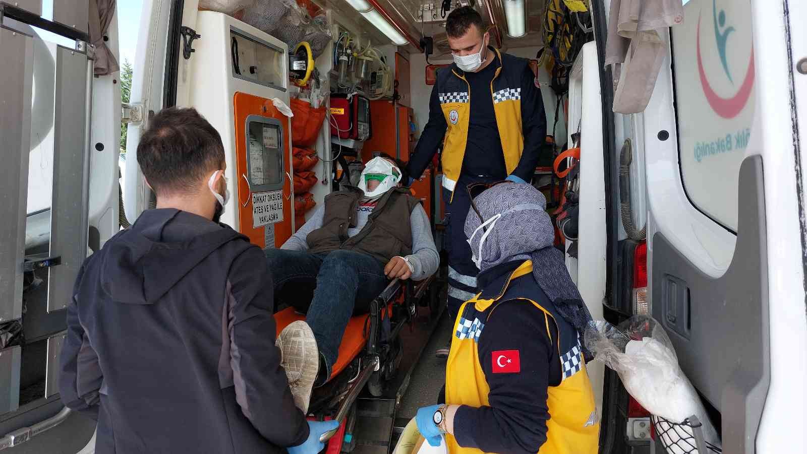 Samsun'da 3 aracın karıştığı zincirleme kaza: 1 yaralı
