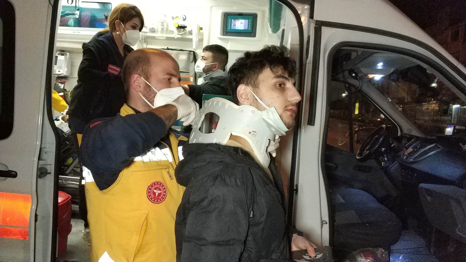 Samsun'da trafik kazası: 4 yaralı
