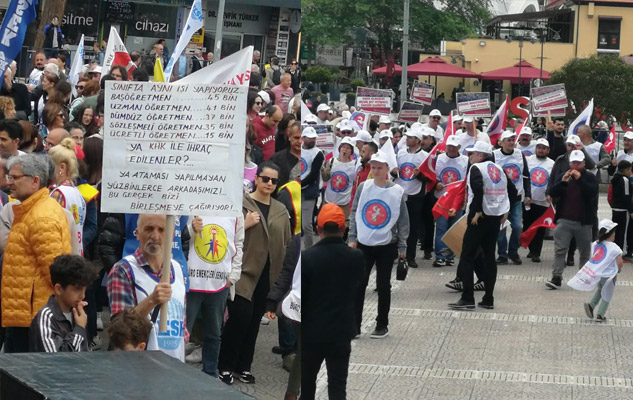 Samsun'da 1 Mayıs'a renkli kutlama