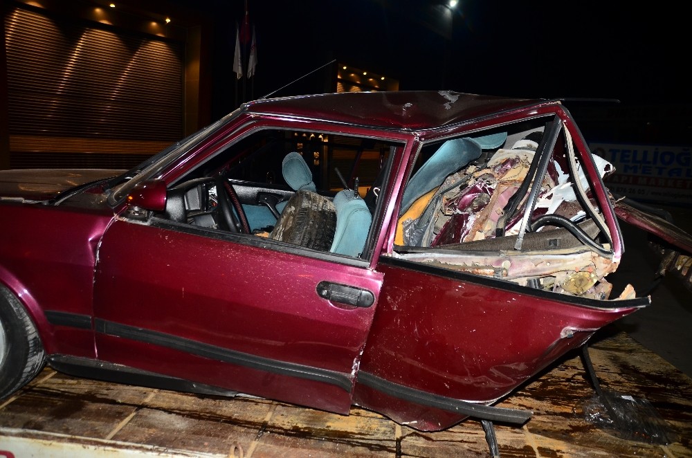 Samsun'da feci kaza: 3 yaralı
