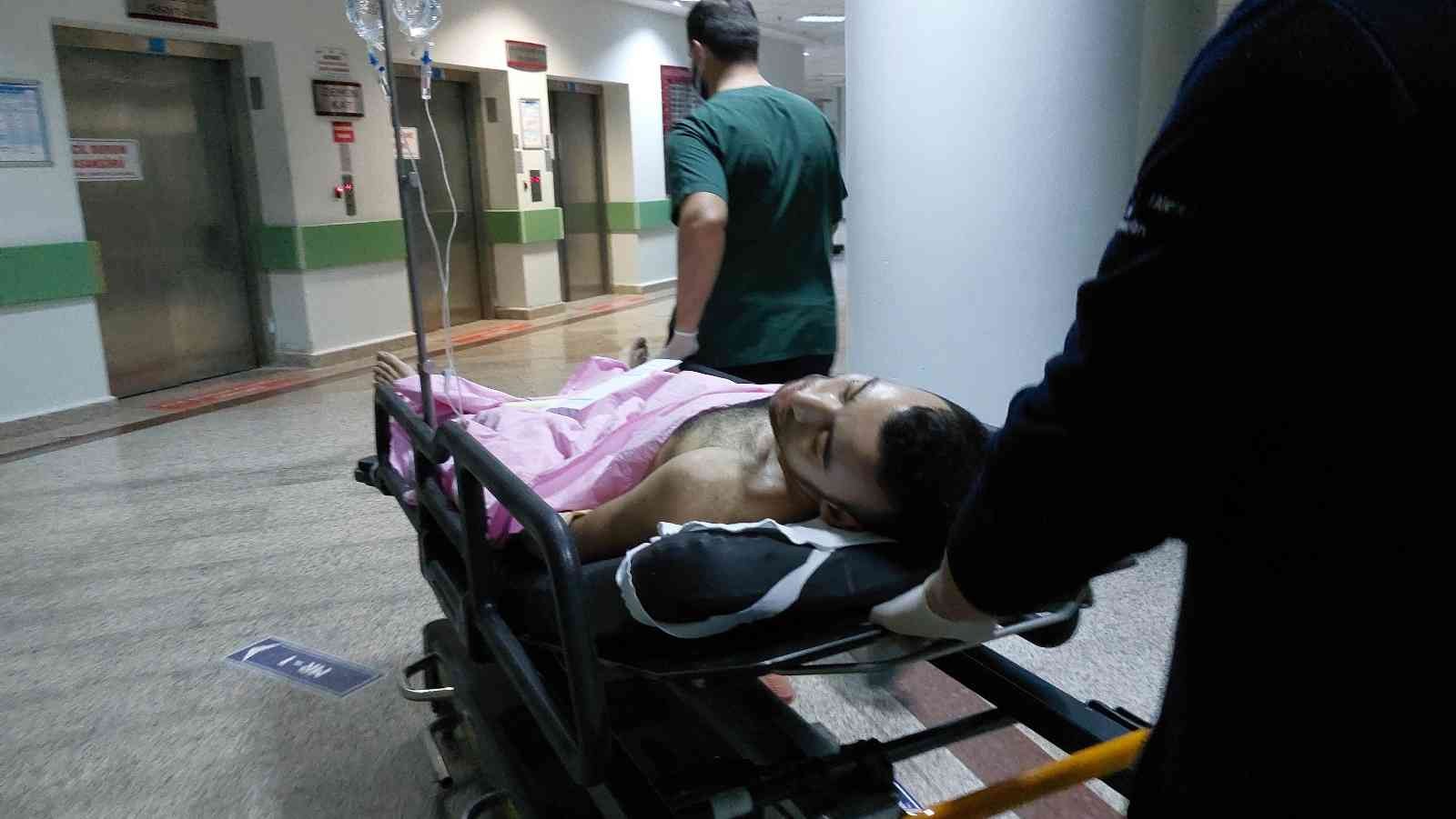 Samsun'da silahlı saldırıya uğrayan genç ağır yaralandı
