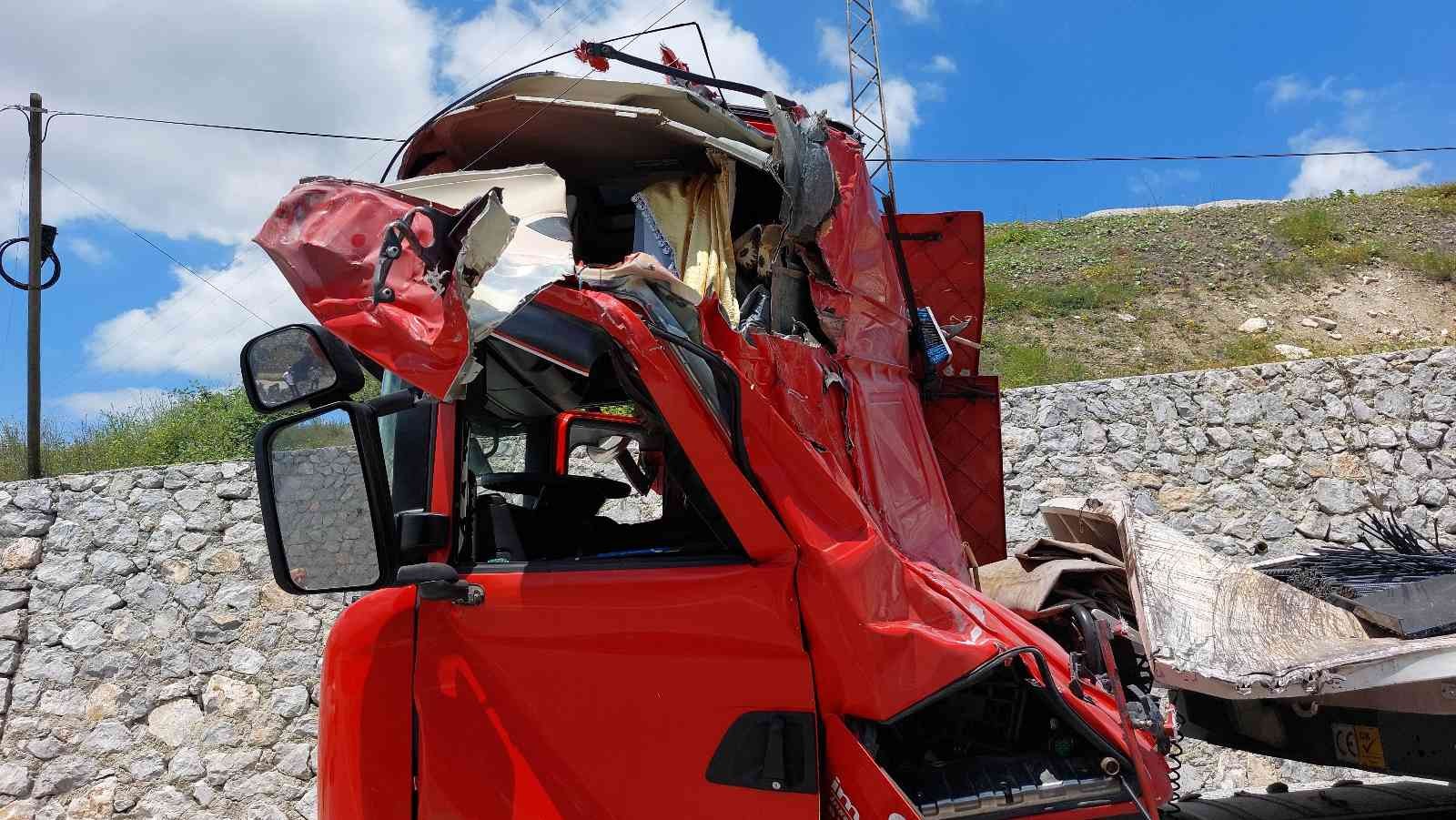 Samsun'da inanılmaz kaza: 1 yaralı
