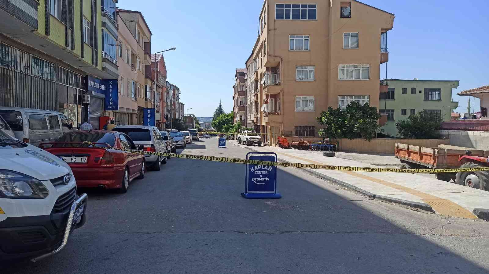 Samsun'da el bombası bulundu
