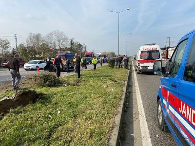 Samsun'da feci kaza: 1 ölü, 1 yaralı
