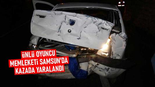 Sinema sanatçısı Sadi Celil Cengiz kazada yaralandı