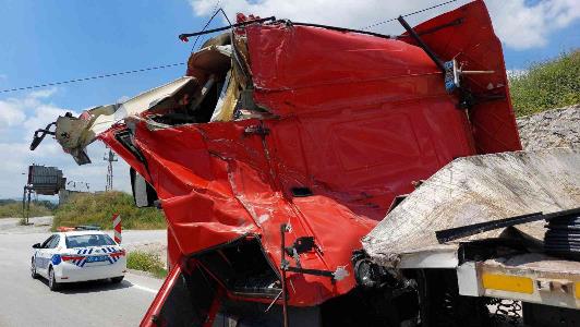 Samsun'da inanılmaz kaza: 1 yaralı
