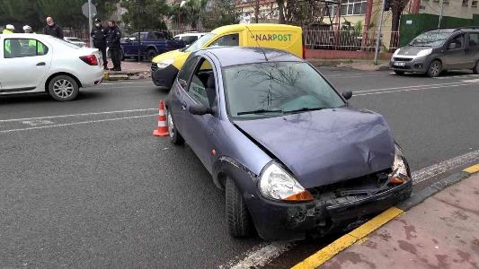 Samsun'da 3 araçlı zincirleme kaza: 1 yaralı

